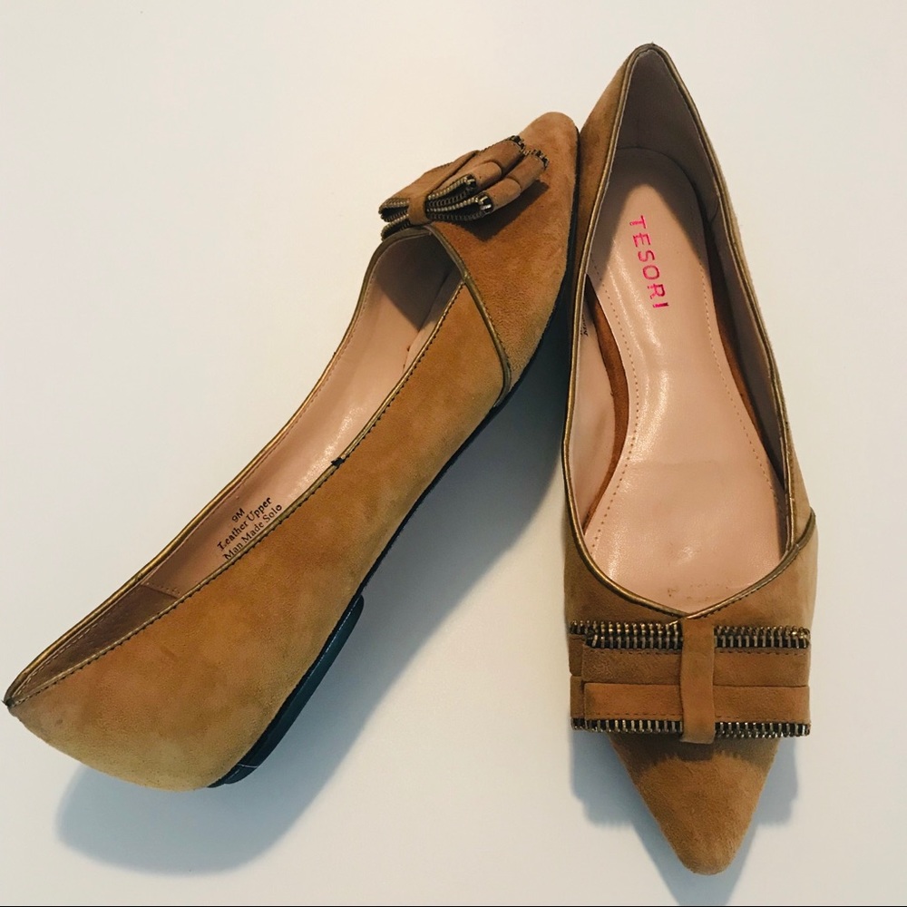 TESORI | suede leather | 9 | Flats